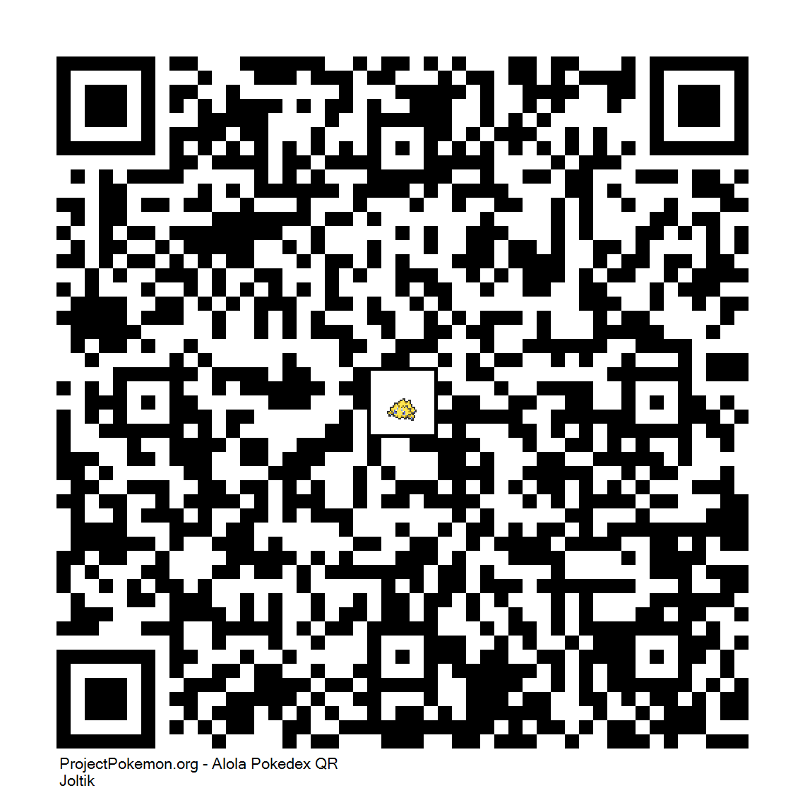 Cdigo QR de Joltik
